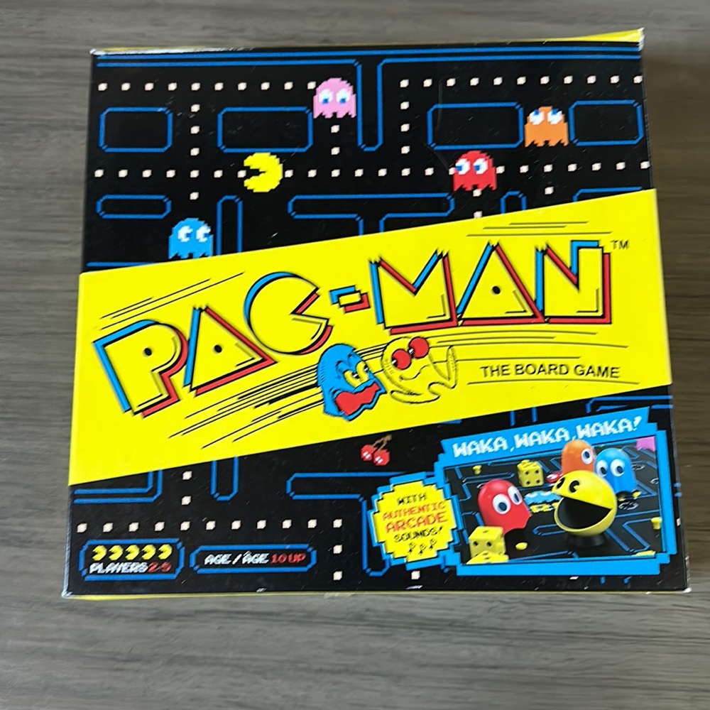 PAC-man the board game. Comes with all pieces